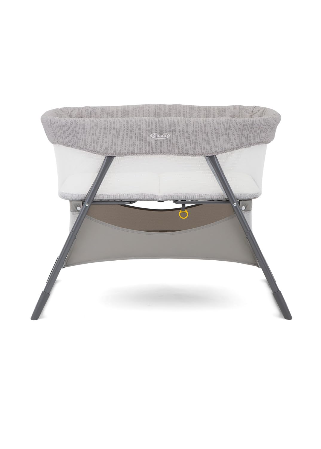 GRACO - Side-By-Side Culla fianco letto, dalla nascita fino a circa 6 mesi (0-9 kg), trasportabile, Fossil