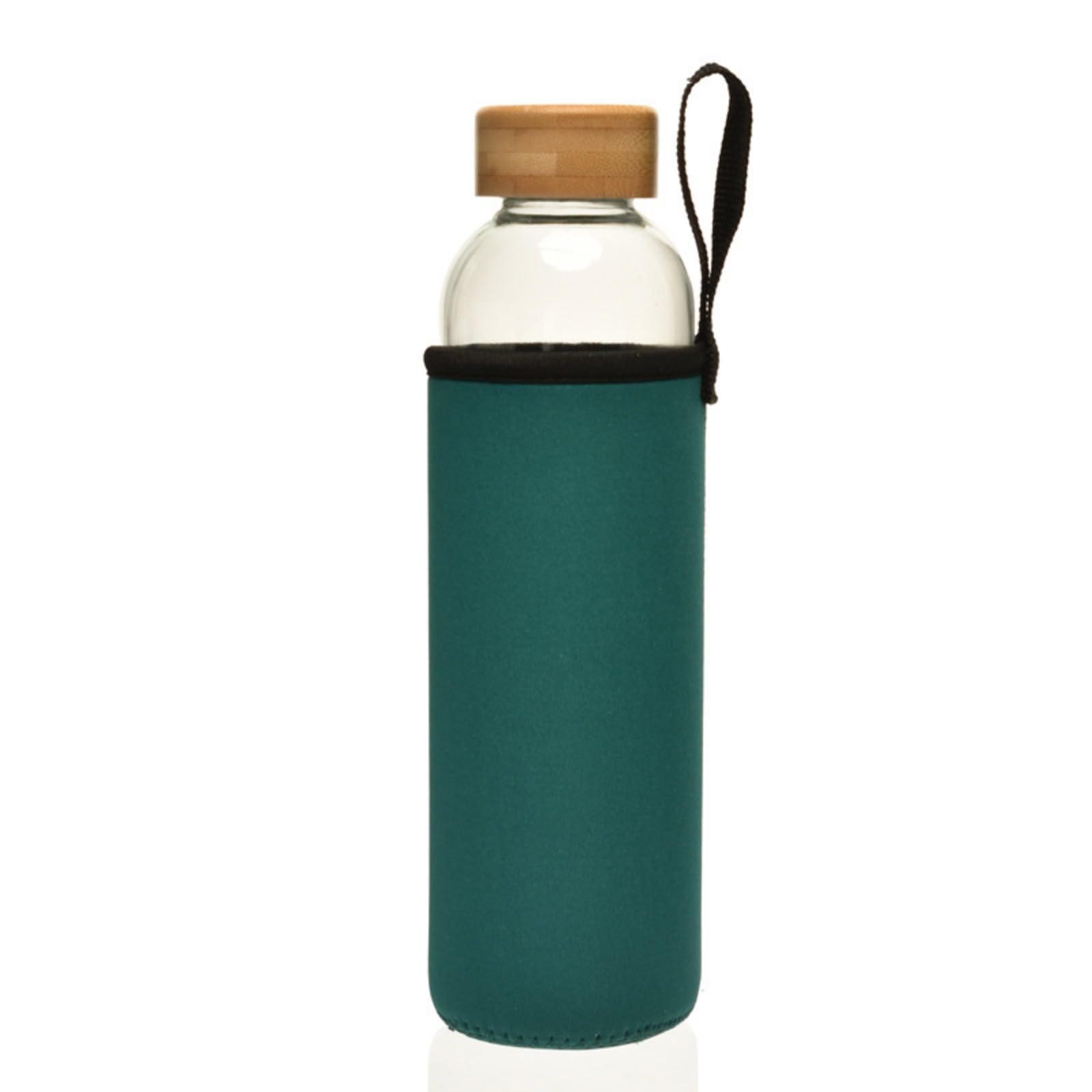 YPBEW 750ml Glass Container with Top and Thermal for Home Use High Borosilicate Glass Water Bottle