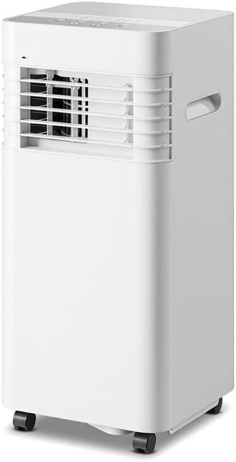 Przenośny Klimatyzator 12000 BTU z Pilotem i Timerem 24H do Pomieszczeń do 28 m², Oscylacja, 2 Biegi, Zestaw do Okna, 5000 BTU, 5000 BTU