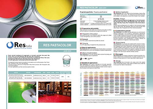 Pâte de couleur RAL époxy 0,600 kg pour finitions lisses - 4