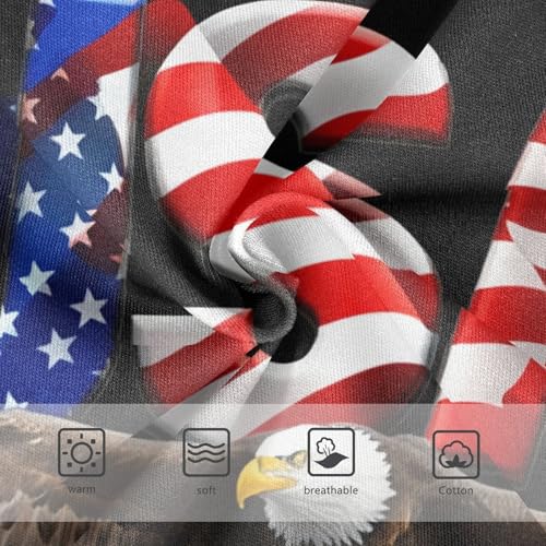 Fun Print Toddler Underwear Floral 2t Cotton Panties Little Girl Bald Eagle USA Black Briefs Undies Kids3