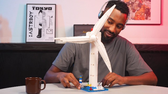 Amazon.com: BRICKKK PANTASY Windmill Wind Power Building Bricks