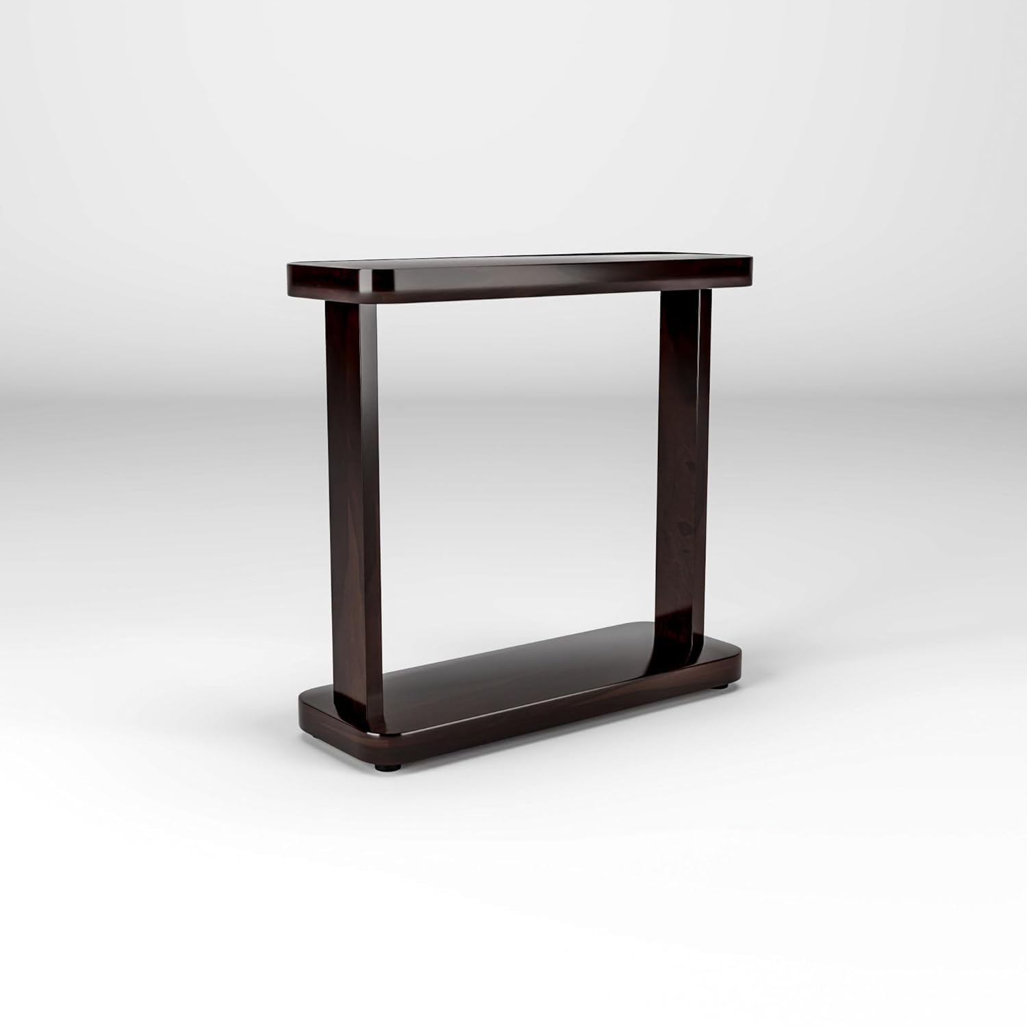 Streema art Solid Wood Bed Side Table for Bedroom Sofa Side End Table Small Side tableTea Table for Living Room | Bed Room Bedside Table Nightstand Decor Furnitures Accent Table - (Walnut)-image-20