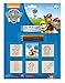 Multiprint Blister 5 Timbres Enfants Paw Patrol, 100% Made in Italy, Tampons Enfants Personnalisés, en Bois et Caoutchouc Naturel, Encre Lavable Non Toxique, Idée Cadeau, Art.05903