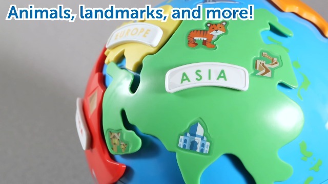 3-Letter Word Learning Resources Buy Puzzle Globe 3-D Geography