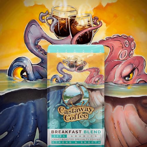 Castaway Coffee Breakfast Blend 12 oz Molido miniatura 3