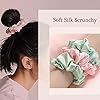 LilySilk-Silk-Hair-Scrunchies-for-FrizzBreakage-Prevention-100-Mulberry-Silk-Hair-Ties-No-Damage-Elastic-Silk-ponytail-Holders-1Pc-Charcoal-Purple LILYSILK Silk Hair Scrunchies for Frizz&Breakage Prevention, 100% Mulberry Silk Hair Ties No Damage, Elastic Silk ponytail Holders, 1Pc, Charcoal Purple