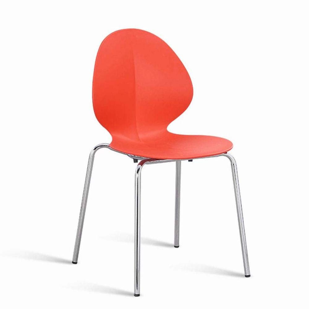 Silla de comedor de hierro industrial ZZ con respaldo nórdico robusto