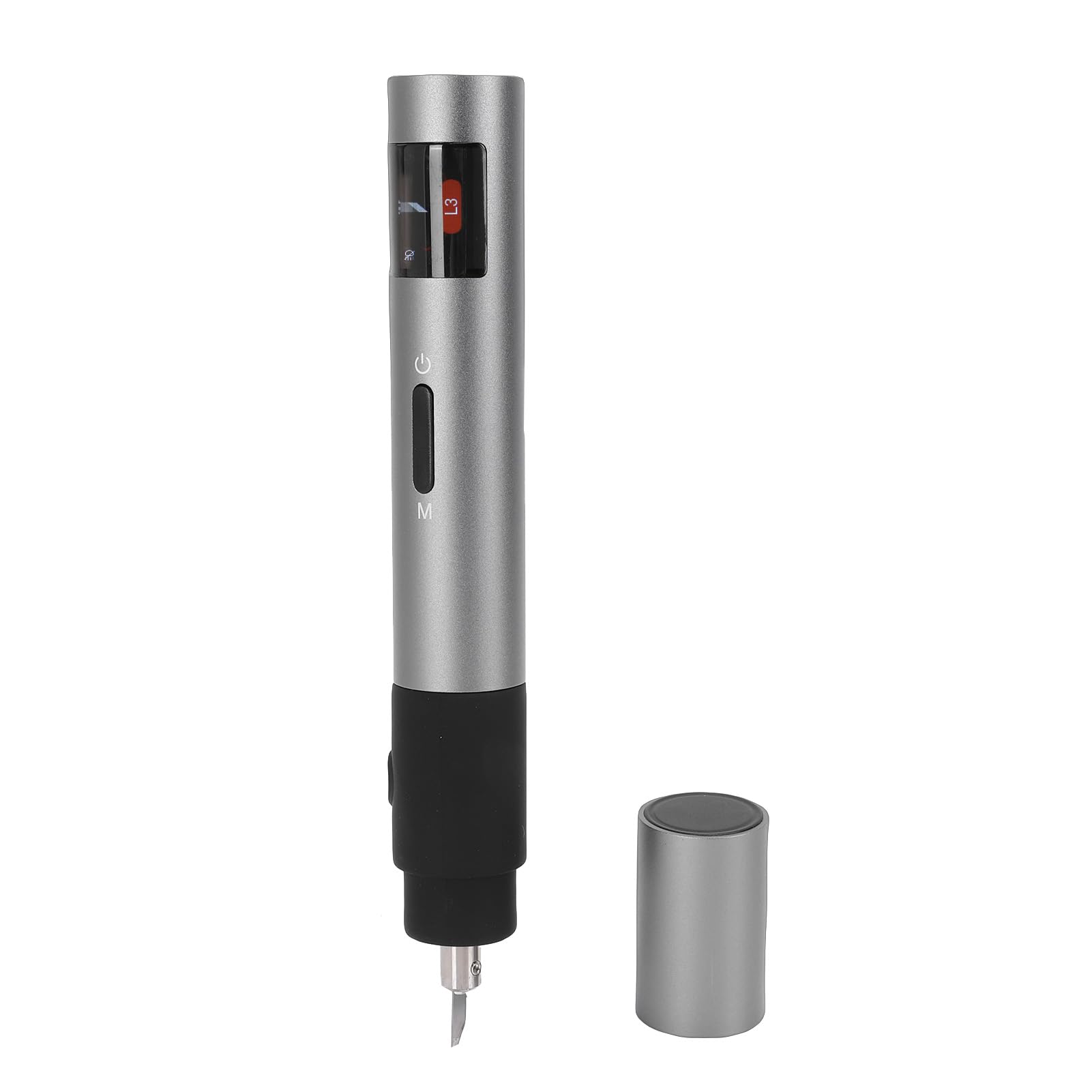 Hand-Ultraschallschneider mit 50 Ersatzklingen, Leichtes 3-Gang-Schneidewerkzeug Zum Basteln, 5 Cm LED-Licht für Präzise Schneid-, Schleif- und Polierarbeiten, Geeignet für (JP-Stecker)