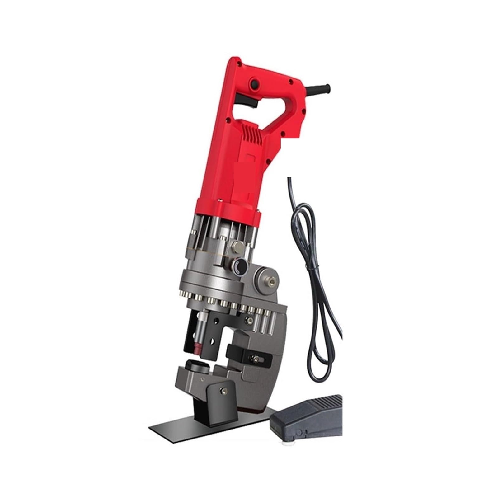 Hydraulic Crimping Tool, Electric Hydraulic Punching Machine Stainless Steel Tool Angle Steel/Channel Puncher(Channel Steel)