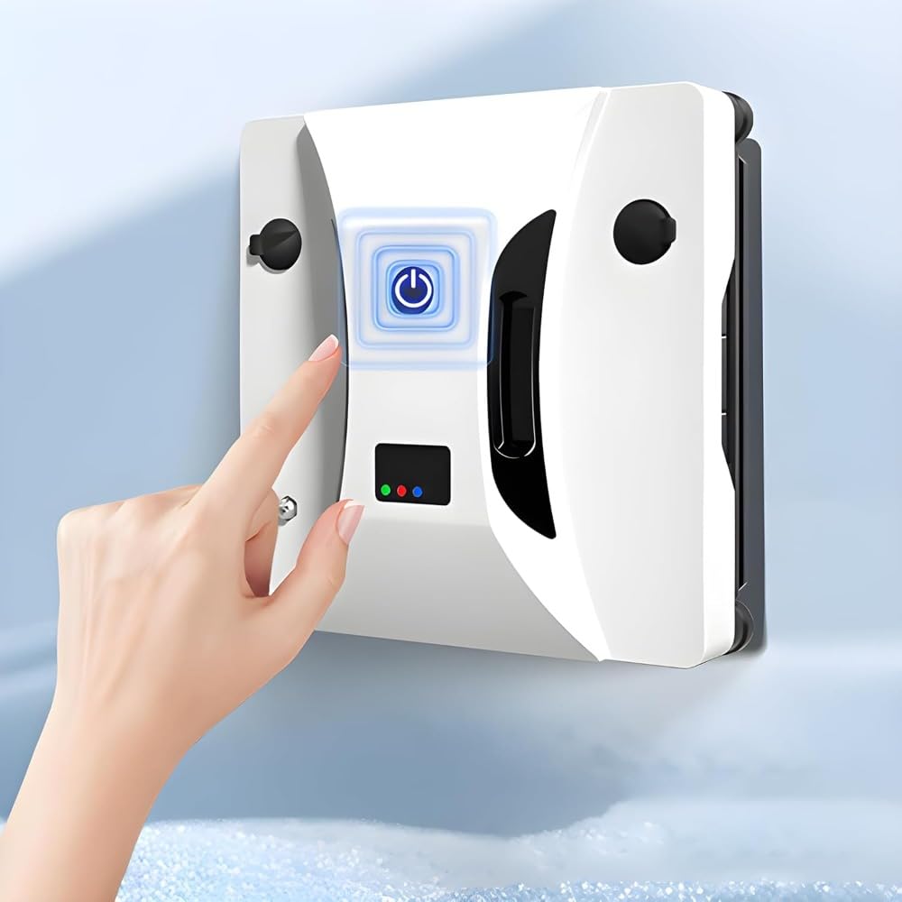 Amazon | Yobuisg 窓拭きロボット 自動ガラス掃除機 窓掃除ロボット