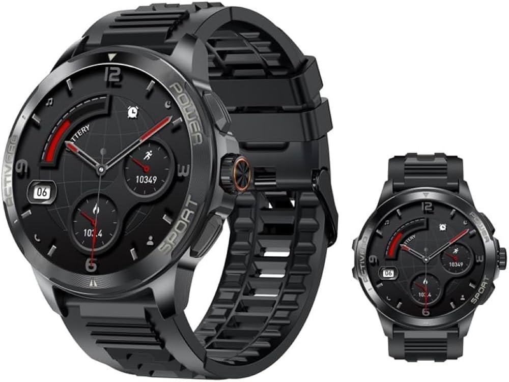 GPS Smart Horloges voor mannen (beantwoorden/bellen), 1,6 inch AMOLED
