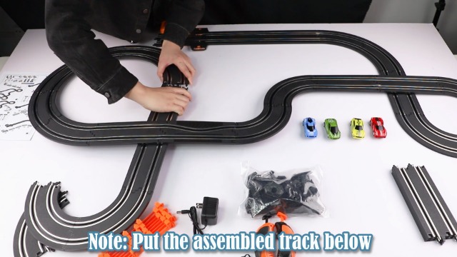 Watch High-Speed Slot Car Race Car Track Sets with 1&64 Slot Cars on ...