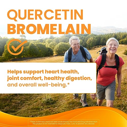 Doctor's Best Quercetin Bromelain, Immunity Support Capsule, Heart