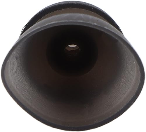 Miniatura 9 de Sonew 10 unidades de cúpulas, doble capa de tipo cerrado, tapones para los oídos de 0.315 pulgadas, silicona suave, lavable, antiestático (negro)