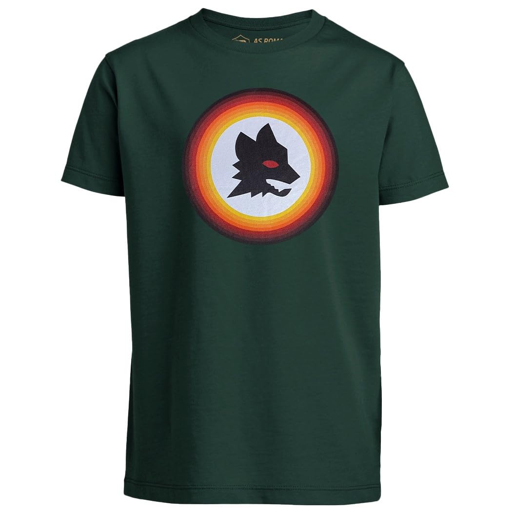 AS Roma T-Shirt Lupetto Stampato