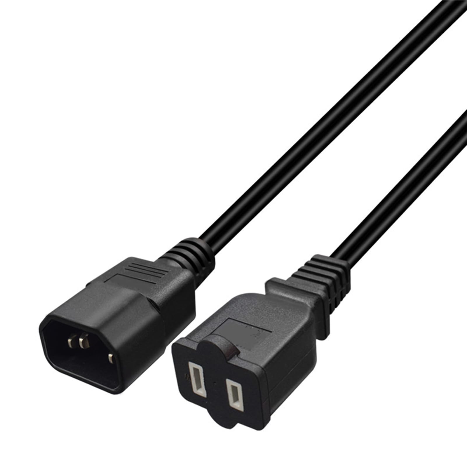 Amazon | C14 に Nema 1-15R 2 プロング電源コード変換 IEC320 C14 に
