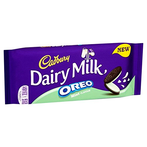 Cadbury Dairy Milk Mint Oreo Chocolate Bar 120g Cadbury Dairy Milk Mint Oreo Chocolate Bar 120g