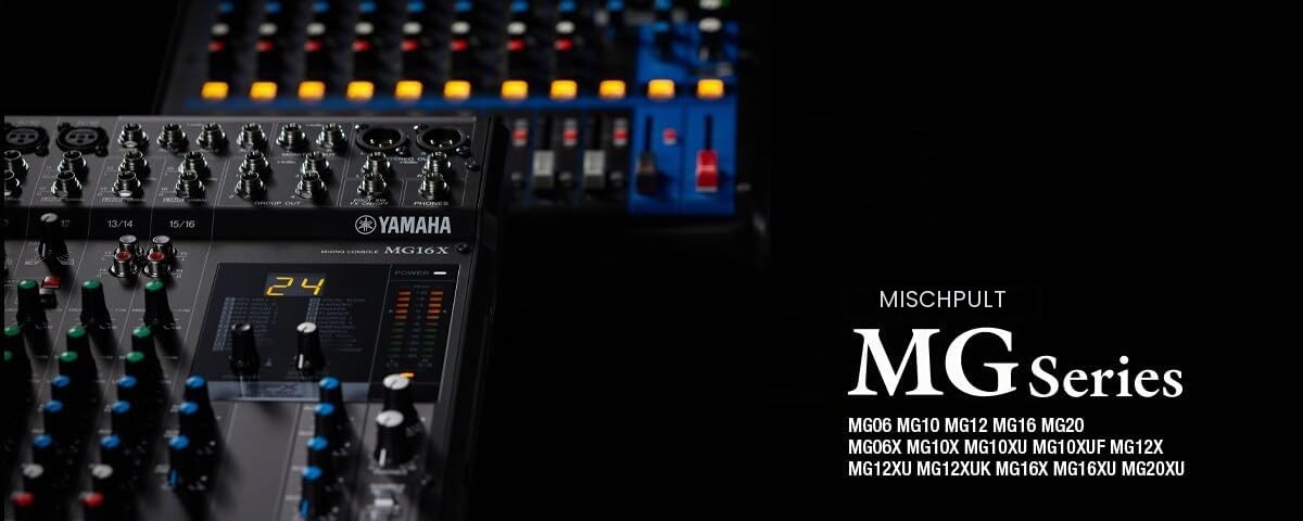 Yamaha MG16XU 16-Input 6-Bus Mixer with Effects
