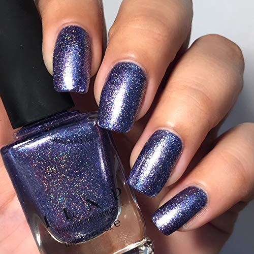Image of ILNP Mila - Icy Purple Holographic Ultra Metallic Nail Polish