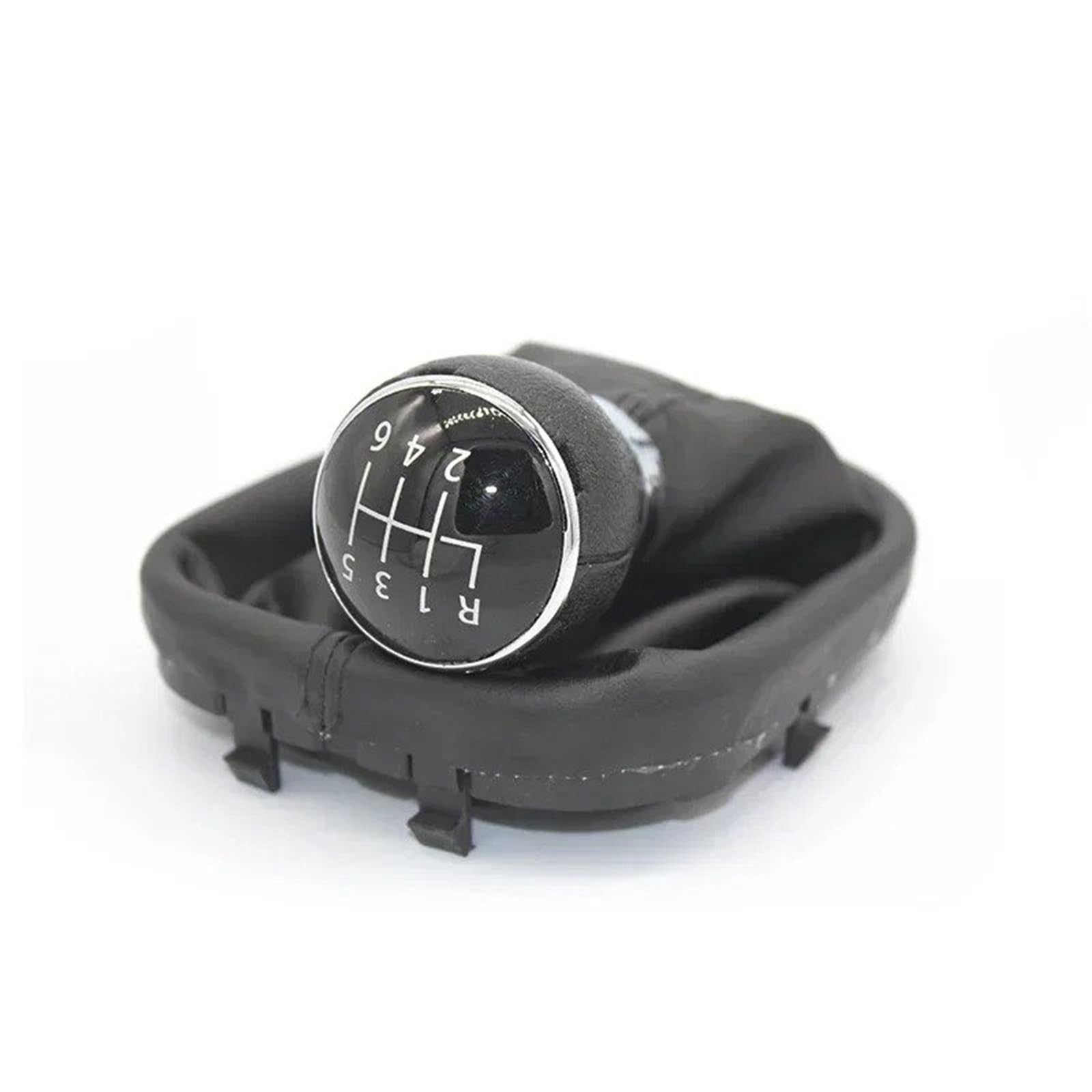 Ehwlfvx 6 Speed Car Gear Shift For Vw For Touran For Caddy Mk2 2003-2015 5/ Gaiter Boot Cover Gear Shift Knob(6 Speed)