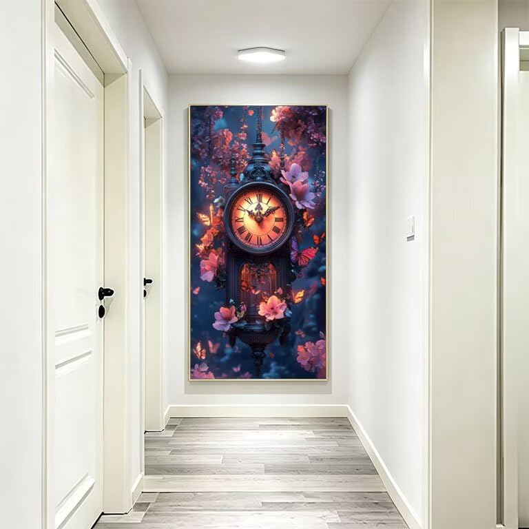 Pintar por numeros adultos flor pintura acrilica sin marco x-174 3