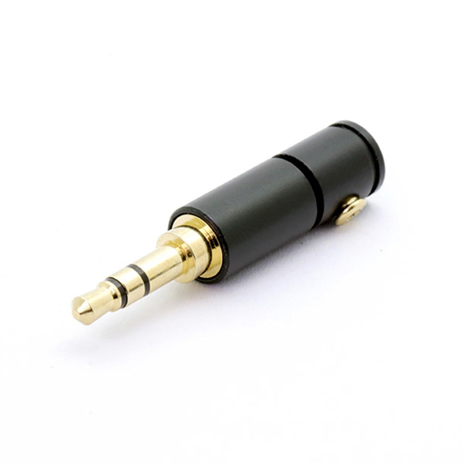 2 szt. 3-biegunowe złącze stereo 3,5 mm z gniazdem śrubowym 3,5 mm stereo wtyczka męska złącze przewodowe gniazdo słuchawkowe