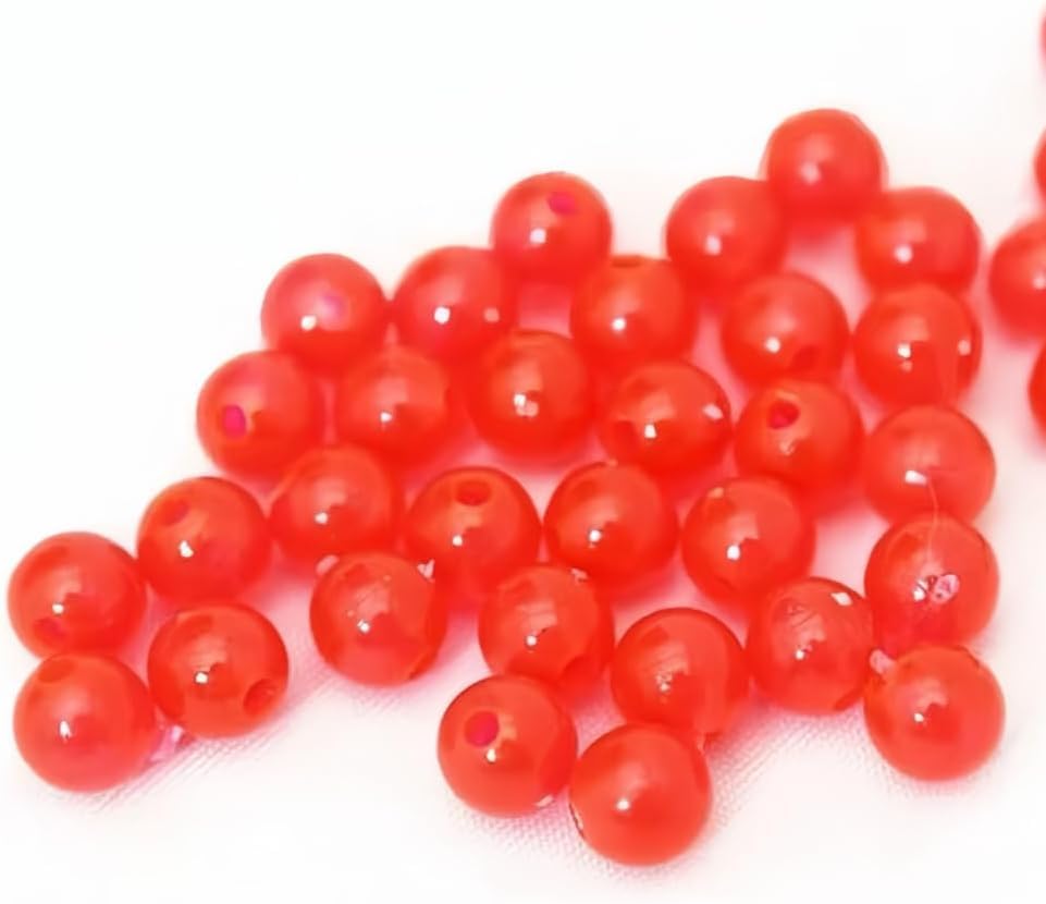 Fishing Beads for Catfish,Match with Fishing line,6mm,70/200/500 per Pack