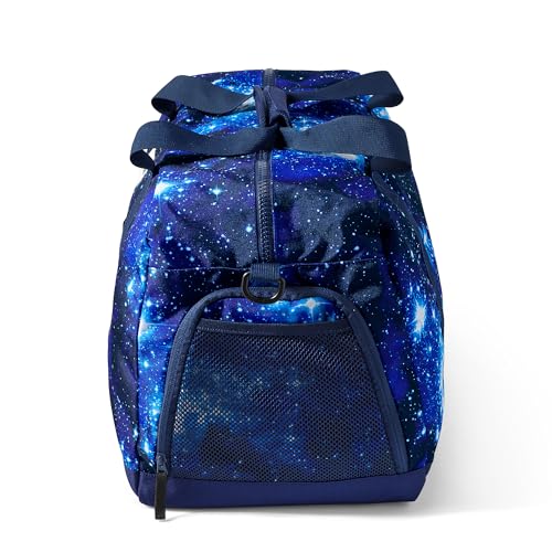 Lands' End Kids' Duffle Bag Navy Mystery Galaxy One Size2