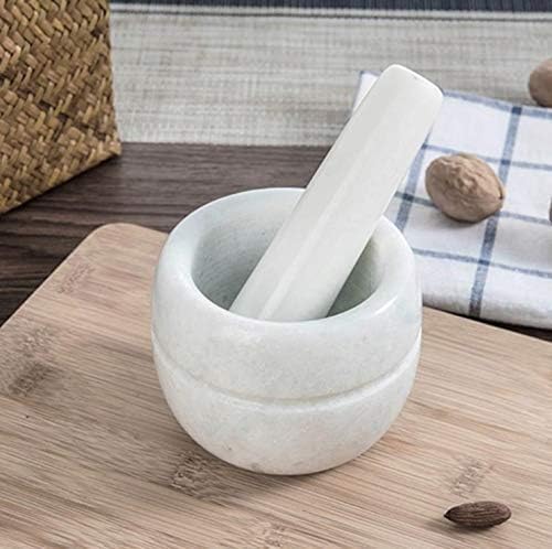 Mortar Pestle Set Natural Stone Durable Mortar Pestle Set Pepper Mill Garlic Crusher Pugging Pot Spice Grinder Powder Mill Kitchen Gadget
