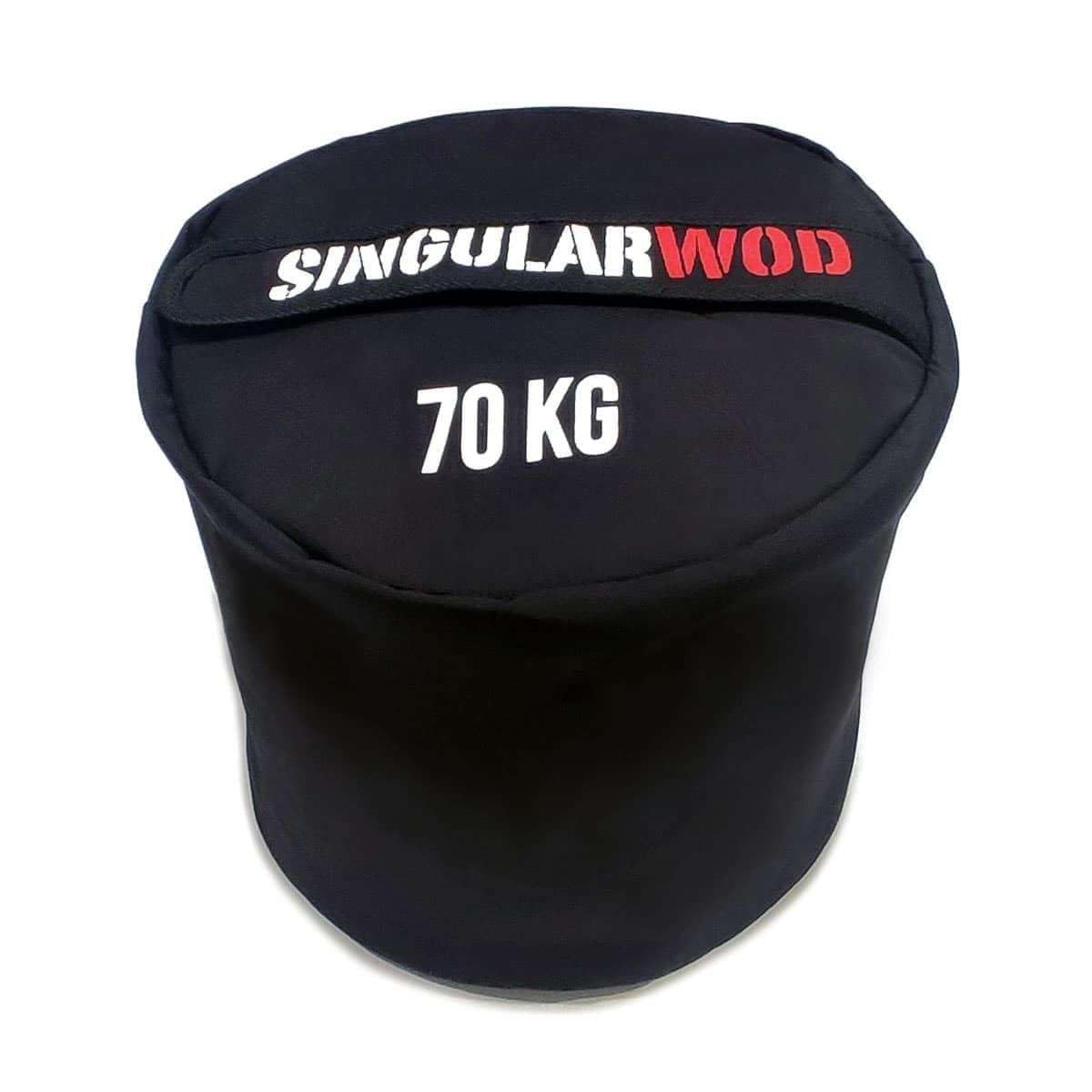 SINGULARWOD Sandbag para Strongman 70 Kg Pro. Saco Bulgaro Entrenamiento Funcional Gym en casa. Saco Bulgaro de Arena para Gimnasio en casa. Sandbag Crossfit - Bulgarian Bag. Saco Bulgaro 70 Kg