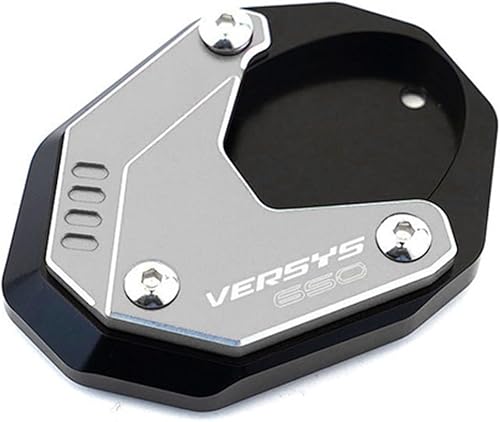 Vista 9 de YESKIT Llavero de aluminio CNC para Kawasaki Versys650 Versys 650 2010-2022 (color : llavero)