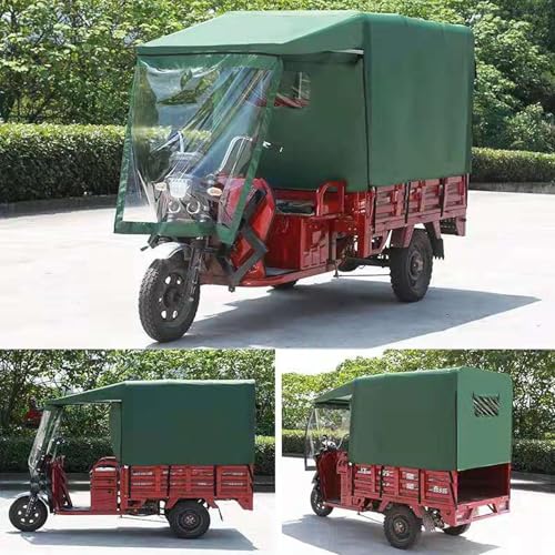 Auvent pour tricycle électrique 150x100 cm housse imperméable