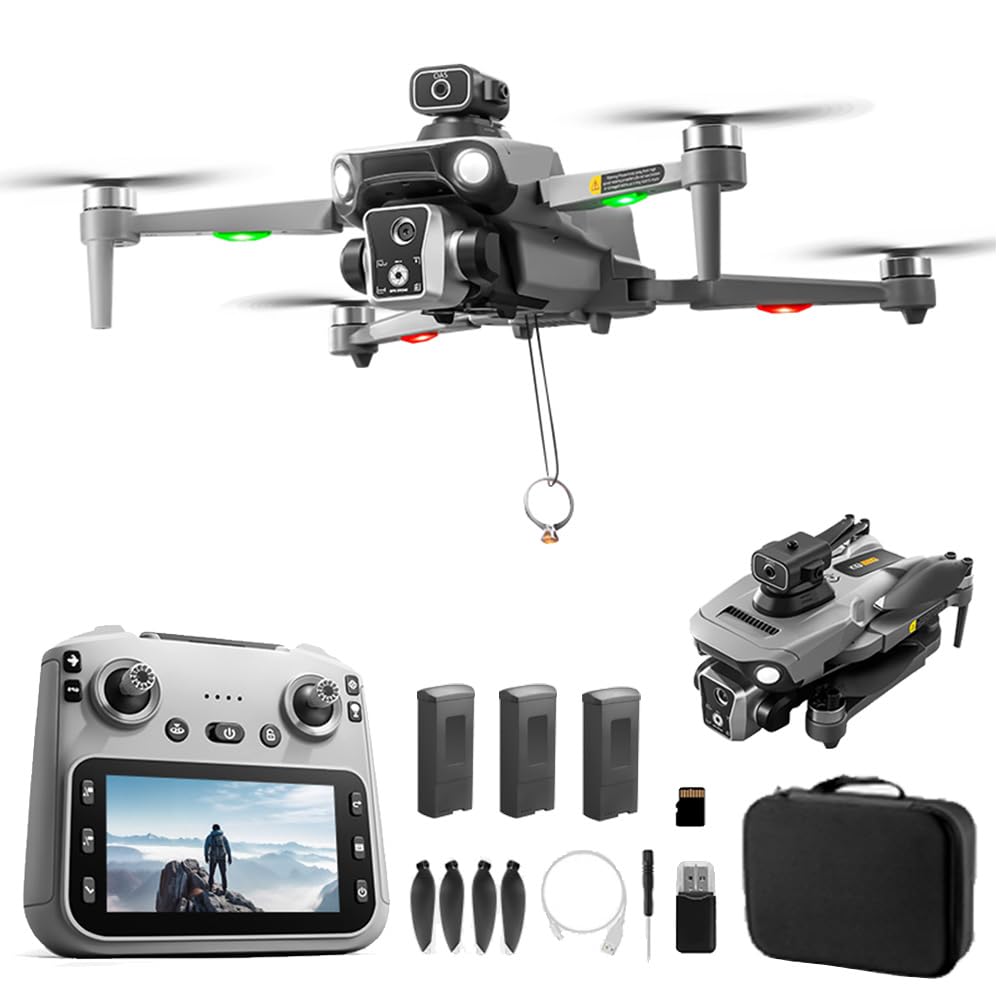 GPS Drones with Camera for Adults 4K, Brushless Motor, Beginner Drone Gifts