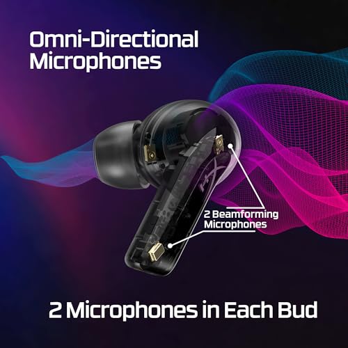 HyperX Cloud MIX Buds 2 Design premium et clarté sonore acoustique supérieure - 4
