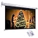 Yescom 100" 16:9 Electric Motorized Projector Screen Auto with Remote Control Home Classroom Meeting Room Bar