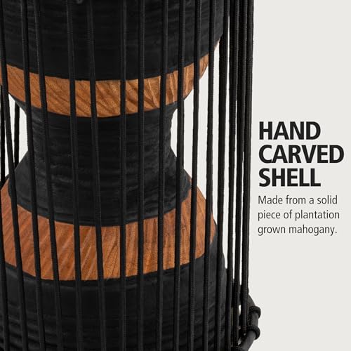 Meinl Percussion ATD-M African Talking Drum (Medium), 17,78 cm (7 Zoll) Durchmesser, brown/black