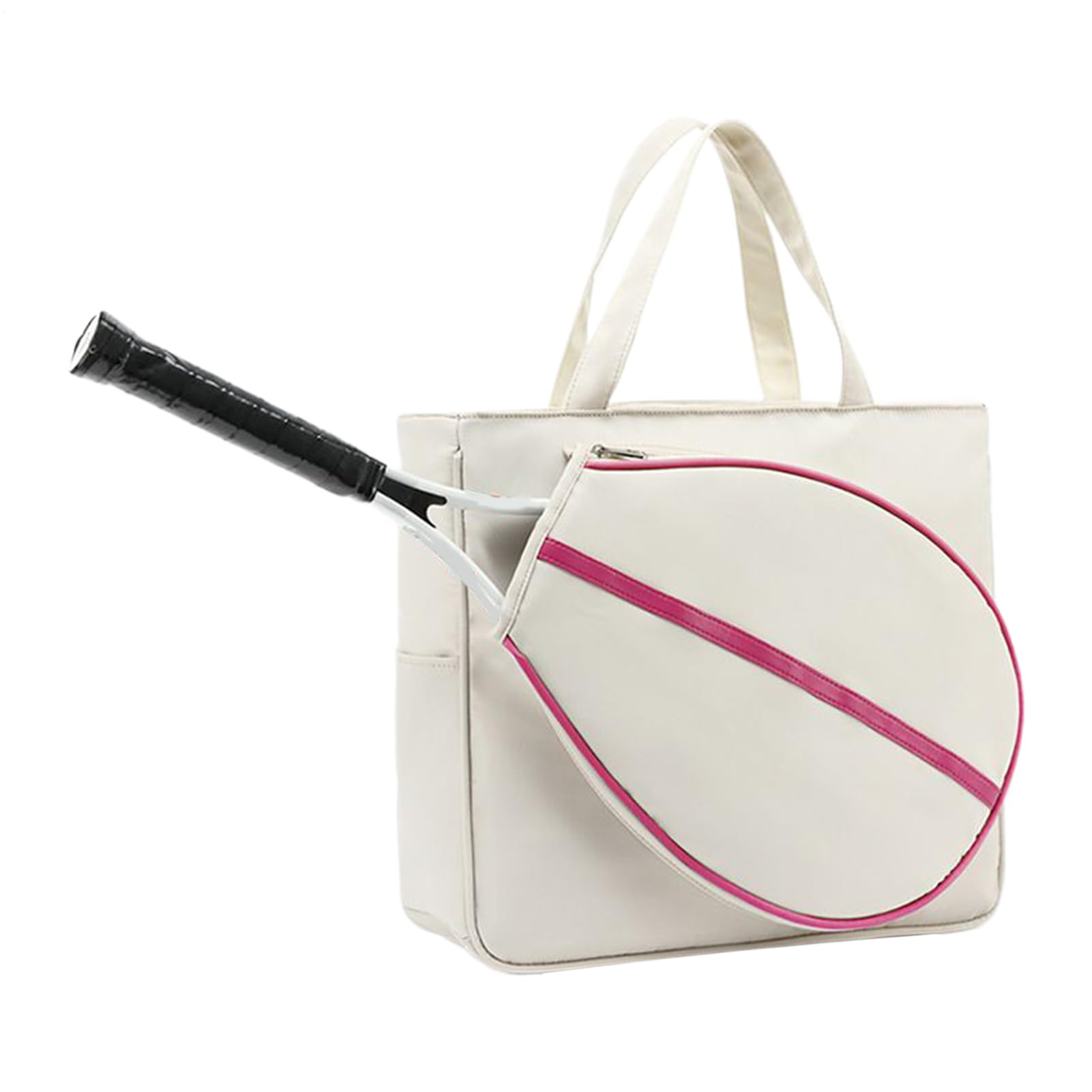 Bolsa de raquetas de tenis impermeable y de gran capacidad para mujer en deportes al aire libre 8