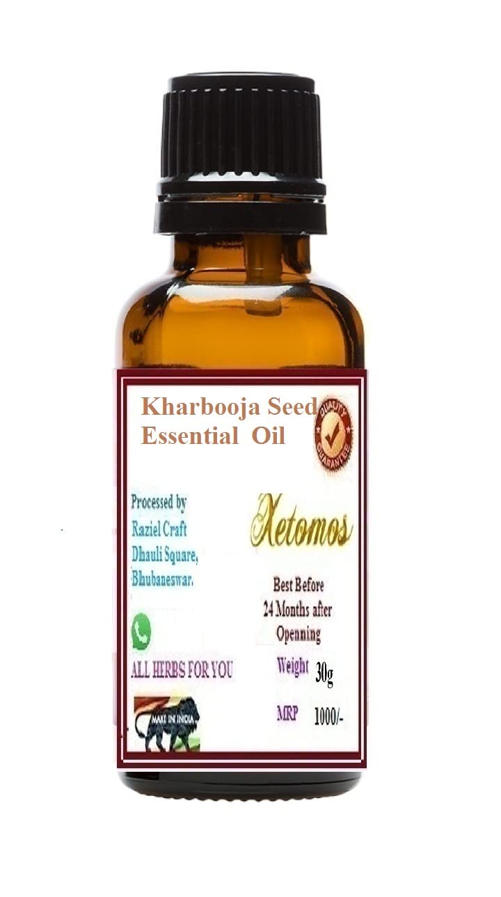 Kharbooja Seed Essential Oil 30 ml Cucumis melo, Melon, Muskmelon, Honeydew, Sugar melon, Kharbooza, Chibunda, Thumattikai, Haalumekke, Chitre, Kharmuj