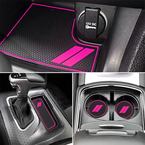 Insertos Antipolvo para Portavasos Dodge Charger 6 Pzs Rosa miniatura 6