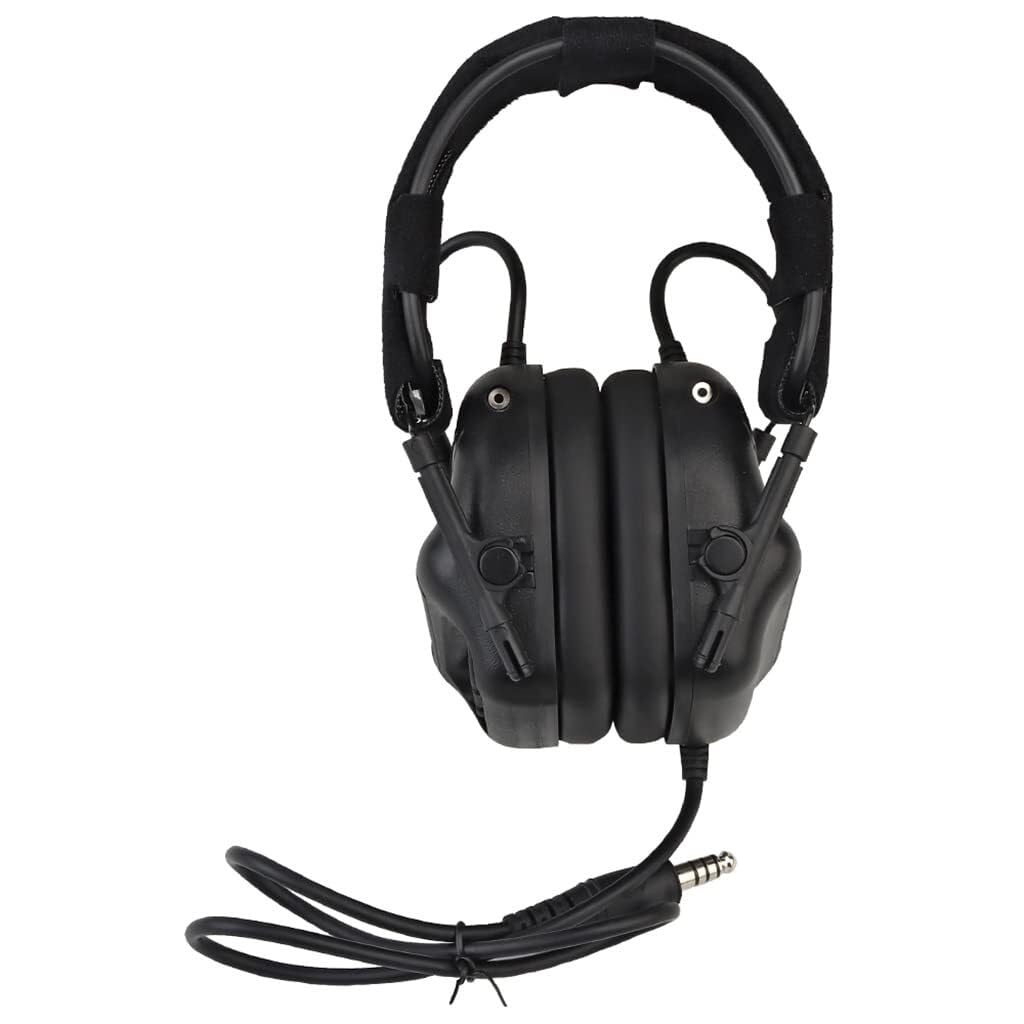 Casque Tactique TS TAC-SKY Avec Microphone – Réduction De Bruit 120 DB, Compatible Rails FAST ARC, Double Mode