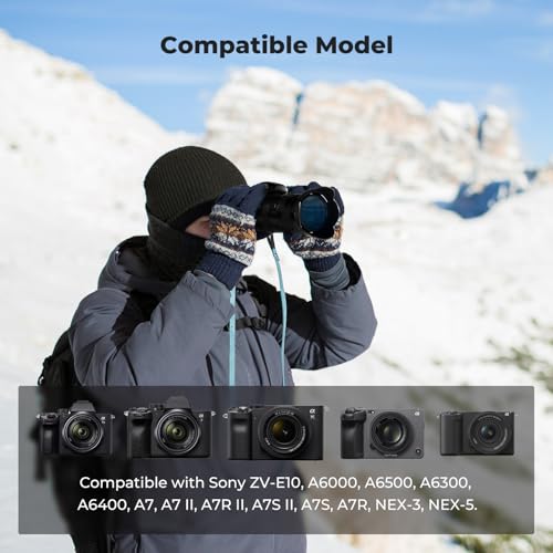 Image of K&F Concept NP-FW50 Battery and Dual Slot Charger for Sony ZV-E10 A6500 A6400 A6300 A6000 A7 A7II A7RII A7SII A7S A7R A7R2 NEX-3 NEX-5 Cameras