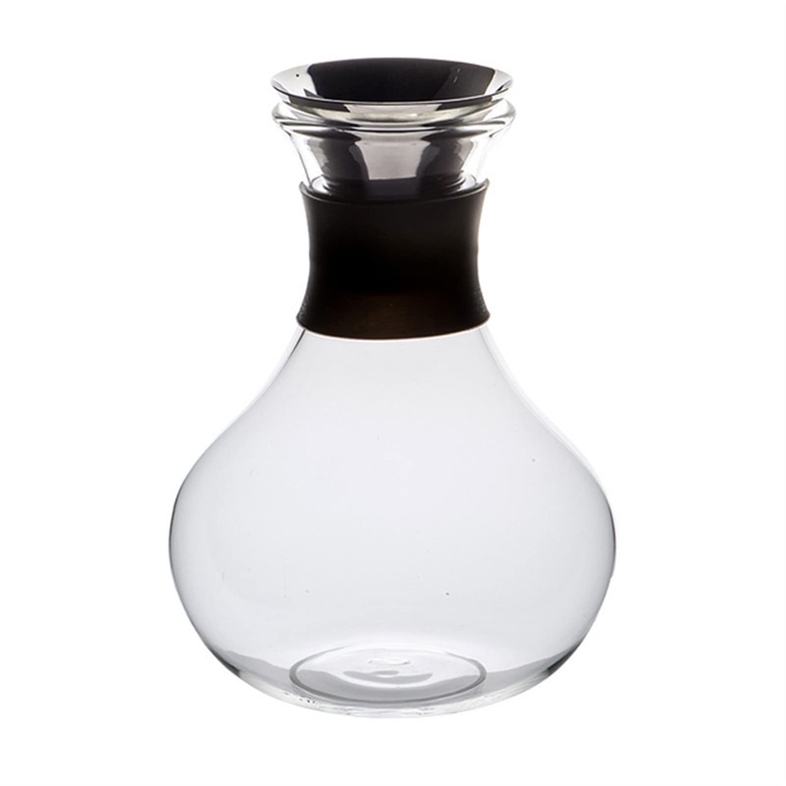 Carafe en verre anti-goutte pour en finir avec les fuites d'eau sur la table