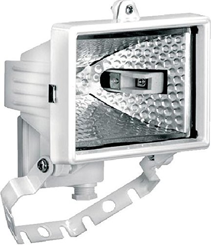 Preisvergleich Produktbild ESYLUX 1655001 Halogenstrahler Hast, 150 W QT-DE, IP44, weiß