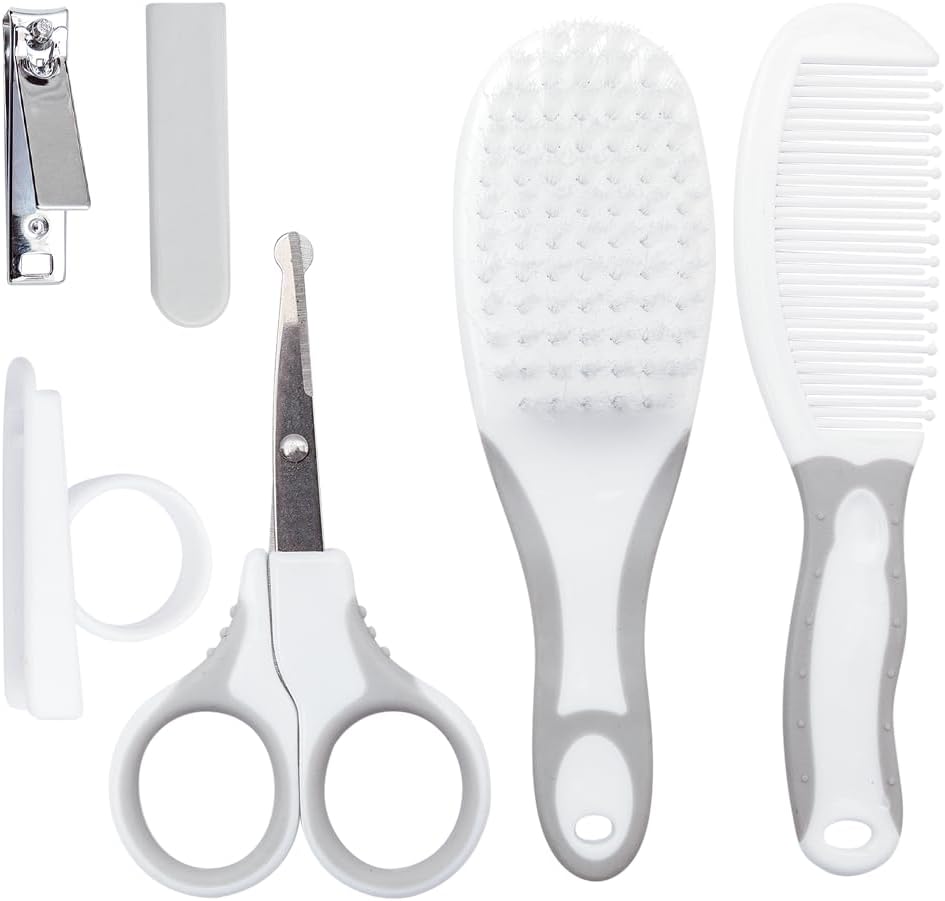 Buba Kit Cuidados Baby Cinza Tamanho Único