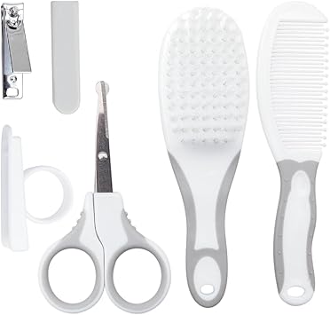 Buba Kit Cuidados Baby Cinza Tamanho Único