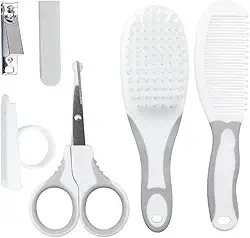 Buba Kit Cuidados Baby Cinza Tamanho Único