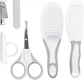 Buba Kit Cuidados Baby Cinza Tamanho Único
