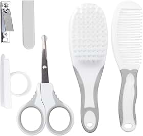Buba Kit Cuidados Baby Cinza Tamanho Único