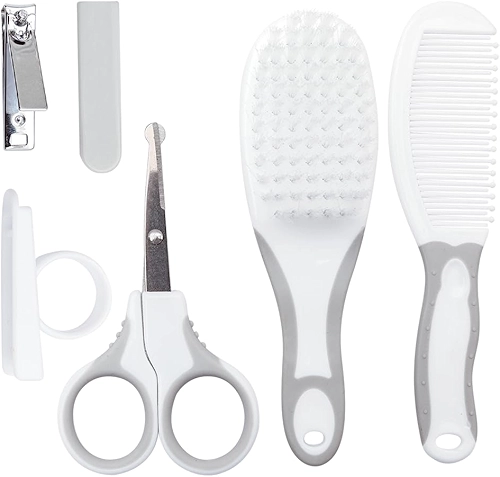 Buba Kit Cuidados Baby Cinza Tamanho Único